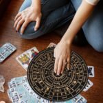 Tarot Pendulum Board for Divination Wooden Markings and Distinctive Symbols Deco... - Image 5