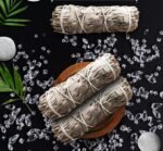 White Sage Smudge Sticks - Salvia Blanca - Reiki & Full Moon Charged with Quartz... - Image 3