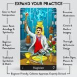 Tarot Deck with Comprehensive Guide – Modern Symbolism and Enhanced Digital Inte... - Image 4