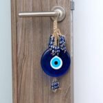 BCS Evil Eye Wall Decor 4'' Blue Glass Turkish Greek Nazar Amulet Good Luck & Pr... - Image 3