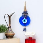 BCS Evil Eye Wall Decor 4'' Blue Glass Turkish Greek Nazar Amulet Good Luck & Pr... - Image 6