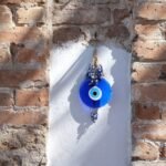 BCS Evil Eye Wall Decor 4'' Blue Glass Turkish Greek Nazar Amulet Good Luck & Pr... - Image 7