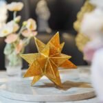 Braxio Modern Style Indoor Home Decor - Resin Gold Multi-Angle Stars Abstract Ge... - Image 5