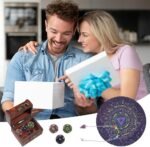 CREATCABIN Tarot Astrology Dice Pendulum Board Set Tarot Astrological Dice Chakr... - Image 4
