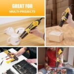350W Mini Heat Gun for Crafting with 2 Nozzles,Hot Air Gun Dual Temp Settings 39... - Image 6
