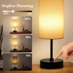 Ascher RGB Table Lamp Color Changing - 3 Color Temperatures and Stepless Dimmabl... - Image 4