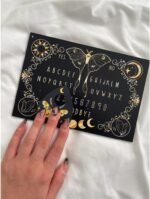 Spirit Calling Black Mini Witch Board Design Board Game for Spirit Hunt with Pla... - Image 3