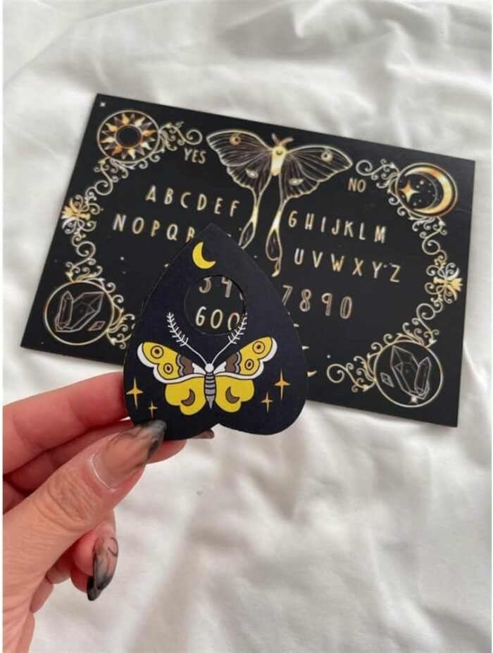 Spirit Calling Black Mini Witch Board Design Board Game for Spirit Hunt with Pla... - Image 5