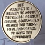 One Day At a Time Universe with the Serenity Prayer Bronze Medallion - Image 3