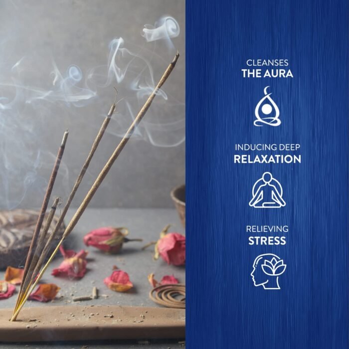 HEM Dragons Blood Blue Incense Sticks | Natural, Pure House & Flower Powder | Ar... - Image 4