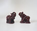 Mini Elephant Statue Indian Elephants Figurines Resin Feng Shui for Home Decor O... - Image 4