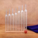 ARO VATIKA Chakra Tuning Fork Set with Activator - 7 Aluminum Forks for Energy H... - Image 3