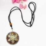 Amazing Gemstone Orgone Pendant with Seven Chakra Crystal and Chakra Metatron Cu... - Image 7