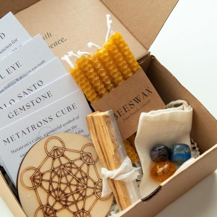 Metatron's Clarity Ritual Kit - Handmade Spiritual Gift Box | Palo Santo, Seleni... - Image 8
