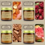 4 Pack Candles for Home Scented Candles Clearance, Aromatherapy Candle Gifts for... - Image 4