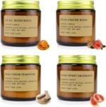 4 Pack Candles for Home Scented Candles Clearance, Aromatherapy Candle Gifts for... - Image 7