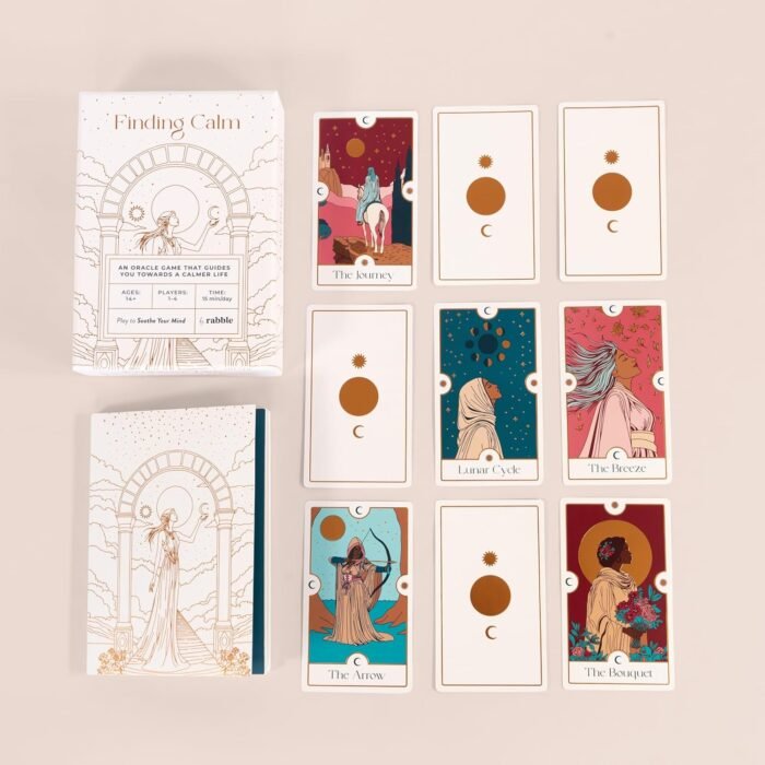 Rabble Finding Calm - A Calming Tarot Card Game | 1-4 Players, Includes Guideboo... - Image 4