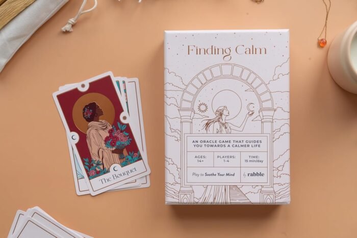 Rabble Finding Calm - A Calming Tarot Card Game | 1-4 Players, Includes Guideboo... - Image 9