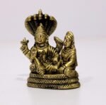 eSplanade Brass Lord Vishnu Laxmi in Ksheer Sagar - Lakshmi Narayan - Murti Idol... - Image 4