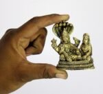 eSplanade Brass Lord Vishnu Laxmi in Ksheer Sagar - Lakshmi Narayan - Murti Idol... - Image 5