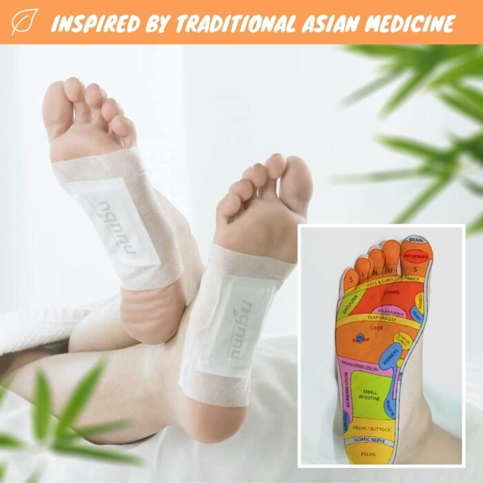| Ginger Deep Cleansing Foot Pads for Better Sleep & Foot Care | Premium Japanes... - Image 5