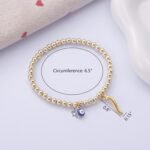 Kvekstio Evil Eye Lucky Bracelet for Women, Good Luck Amulet Friendship Gift, Go... - Image 7