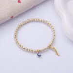 Kvekstio Evil Eye Lucky Bracelet for Women, Good Luck Amulet Friendship Gift, Go... - Image 9
