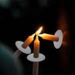 30 PCS Paper Candle Drip Protectors, Silver Candle Drip Catcher Paper Candles Bo... - Image 4