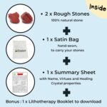 Red Jasper Rough Rock, Raw Natural Stone, Chakra Crystals, Quality Gemstones for... - Image 6