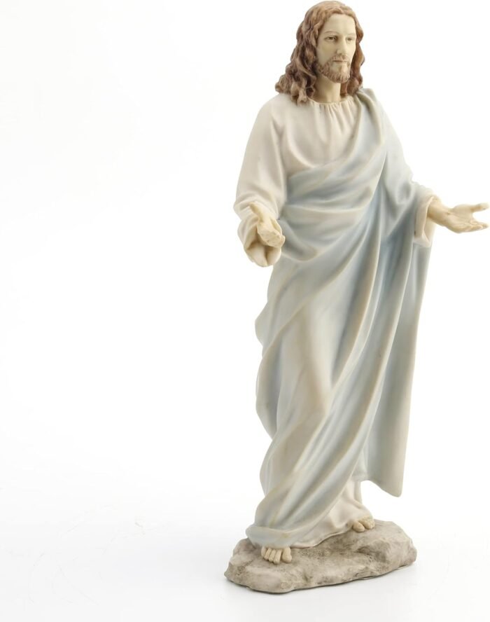 Veronese Design 12" Tall Jesus Christ Blessing Statue Resin Cast Statue - Image 3