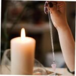 Toyvian Wooden Pendulum Necklace Chakra Balancing Decor Divination Board Creativ... - Image 7