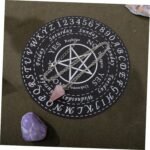 Toyvian Wooden Pendulum Necklace Chakra Balancing Decor Divination Board Creativ... - Image 9