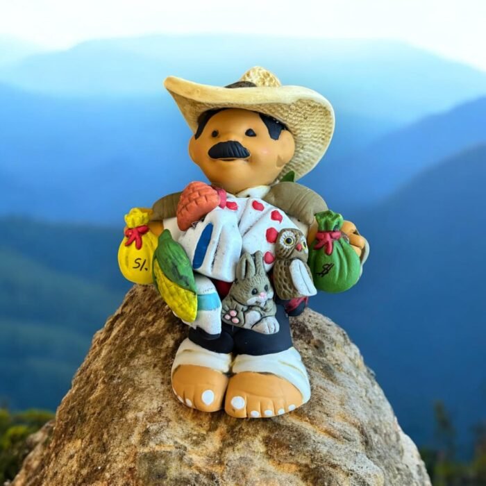 Zoeartcrafts Ekeko God of Abundance, Dios de la Abundancia y prosperidad, 5" tal... - Image 3