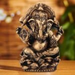 HUAWELL 2 Piece Elephant Statue Hue Sandstone Ganesha Buddha Sculpture Handmade ... - Image 7