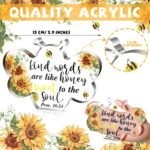 Yulejo Christian Bible Verses Acrylic Decor Christmas Christian Gift for Woman P... - Image 4