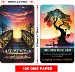 GZXINKE Shadow Work Oracle Cards, Inner Healing Oracle Deck, Self Reflection Ora... - Image 6