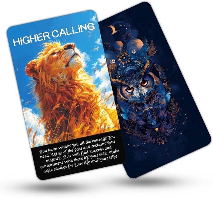SOULGIST Spirit Animals Oracle Cards for Intuition, Healing Oracle Deck, Spiritu... - Image 8