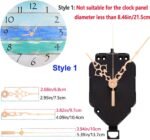 Quartz Pendulum Clock Movement DIY Wall Mechanism Repair Parts Replacement with ... - Image 4