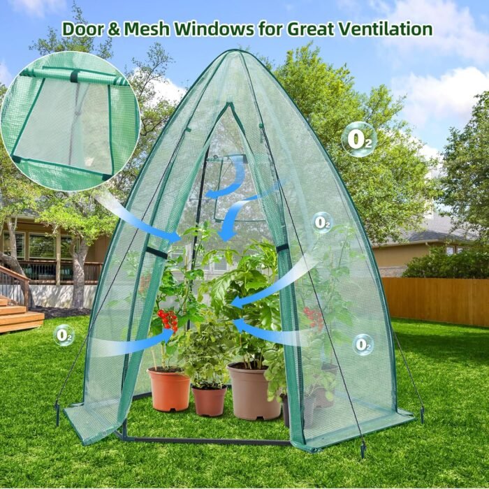 Portable Plant Protector from Animals, Ohuhu Greenhouse for Outsides with Durabl... - Image 3