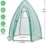 Portable Plant Protector from Animals, Ohuhu Greenhouse for Outsides with Durabl... - Image 5
