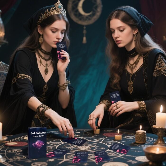 Knana Dark Confessions Oracle Cards Message Oracle Deck, Oracle Cards for Beginn... - Image 4