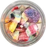 Money RAIN-Palm Wax Spiritual Intention Spell Candle-[Green] | Vela CASA ESOTERI... - Image 4