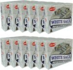 White Sage Incense Cones and Cone Incense Burner Bundle Insence Insense Hem Ince... - Image 6
