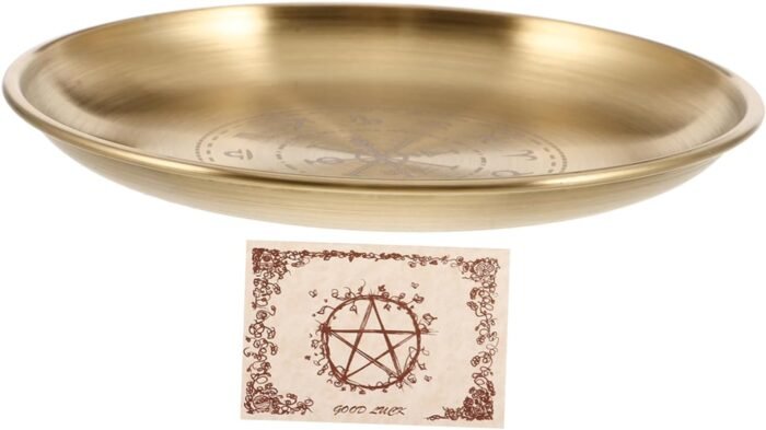 1Set Creative Stainless Steel Altar Board for Pendulum Divination Unique Ritual ... - Image 2