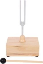 1set Tuning Fork for Healing Chakra Sound Therapy Meditation Tools Wooden Resona... - Image 2