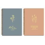2 Pcs Bible Spiral Notebook, Christian Gifts for Women Daily Prayer Journal Bibl... - Image 2