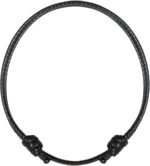 Adjustable Wax Nylon Cord Bracelet for Men Women Adult - Vegan Leather String | ... - Image 2