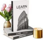 Aesthetic Black and White Decorative Books for Home Decor - Upgrade Your Coffee ... - Image 2