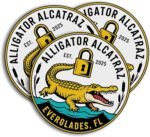 Alligator Alcatraz Everglades Florida EST 2025 Detention Facility Artist Decal S... - Image 2