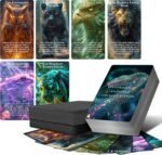 Animal Spirit Oracle Cards, 54 Animal Totems Oracle Deck with Meanings on Them E... - Image 2